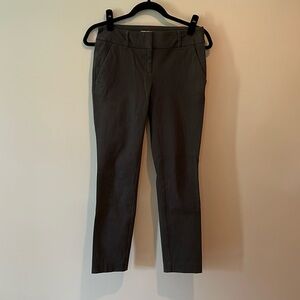 Dark Gray LOFT trouser pant size 0